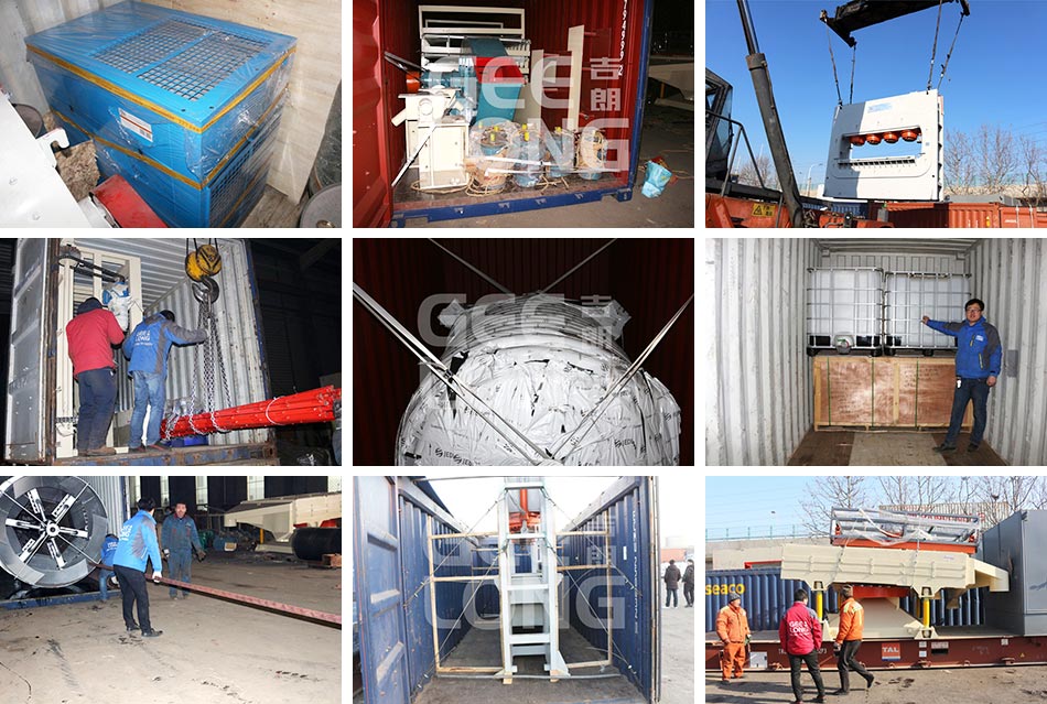Mesin Geelong mengekspor satu jalur produksi papan partikel 6x9ft yang lengkap kepada klien kami
