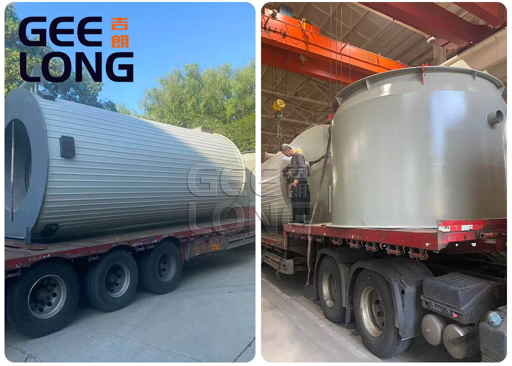 china geelong 2500000kcal thermal oil boiler is exported to Indonesia