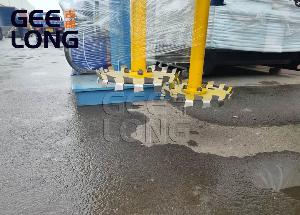 Mezcladora de pegamento hidráulica de doble mezcla GEELONG de China