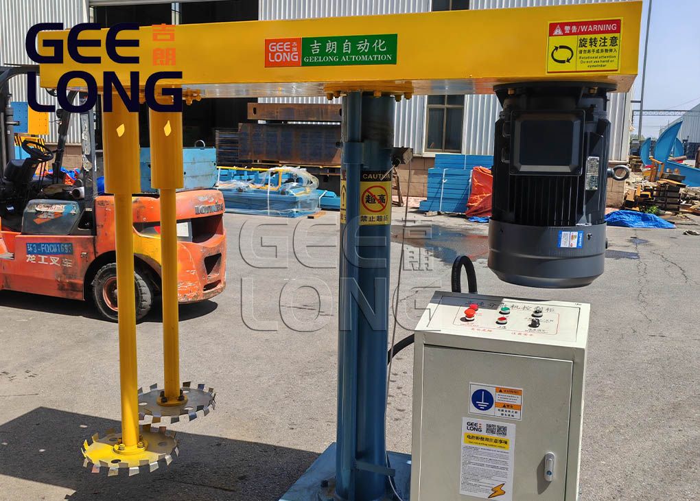 Mezcladora de pegamento hidráulica de doble mezcla GEELONG de China