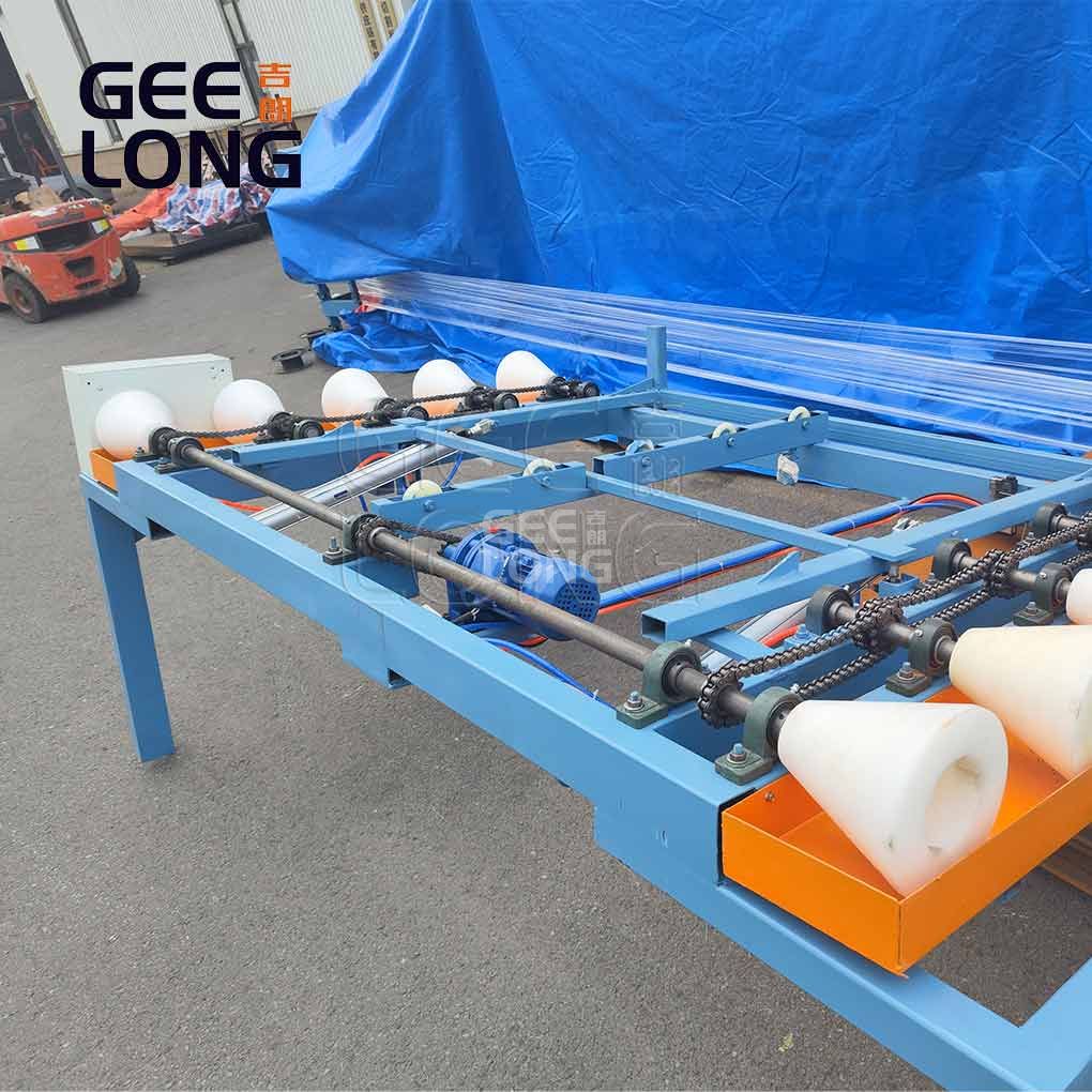 Mesin pembalik papan kayu lapis lem 9 kaki