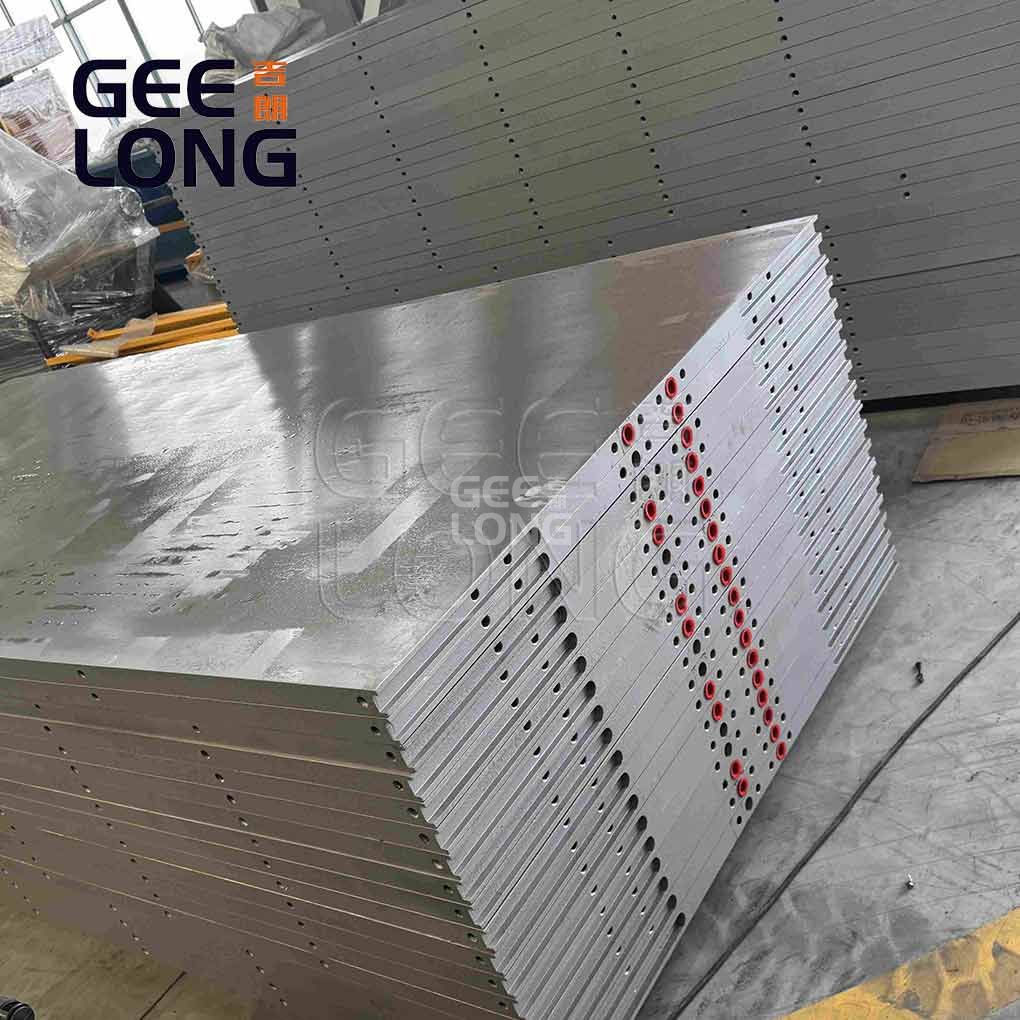 Pelat pemanas untuk mesin pengepres panas kayu lapis, mesin pengering pengepres panas veneer Pelat pemanas untuk mesin pengepres panas kayu lapis, mesin pengering pengepres panas veneer