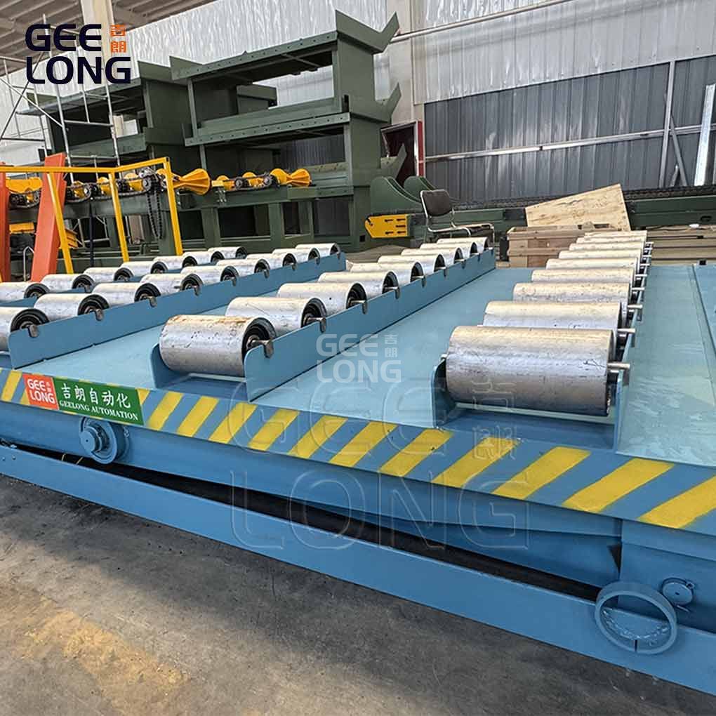 Mesin pengangkat papan tugas berat 1800X2800MM dengan rol tanpa tenaga Mesin pengangkat papan tugas berat 1800X2800MM dengan rol tanpa tenaga